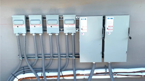 electrical panel and power distributions service